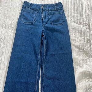 Anthropologie Maeve Colette Cropped Denim Size 27/4